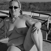 Naked on the Belv�d�re du Mont des Avaloirs