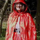 Walking around hoping someone spots her